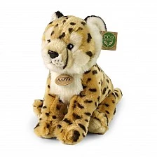 Plush Cheetah sitting 28 cm. Eco Friends series