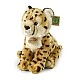 Plush Cheetah sitting 28 cm. Eco Friends series