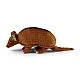 Plush Armadillo 28 cm. /without tail/ Eco Friends series