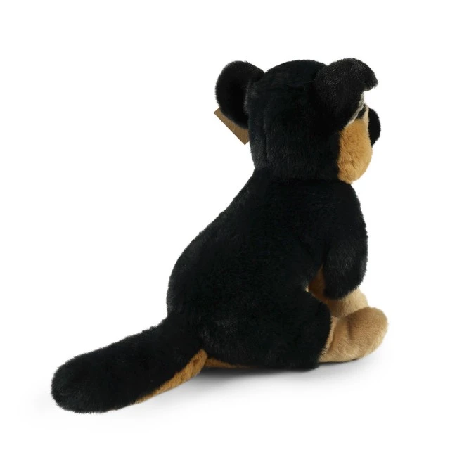 Plush dog German Shepherd sitting 23 cm. Soft Collection series