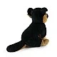 Plush dog German Shepherd sitting 23 cm. Soft Collection series