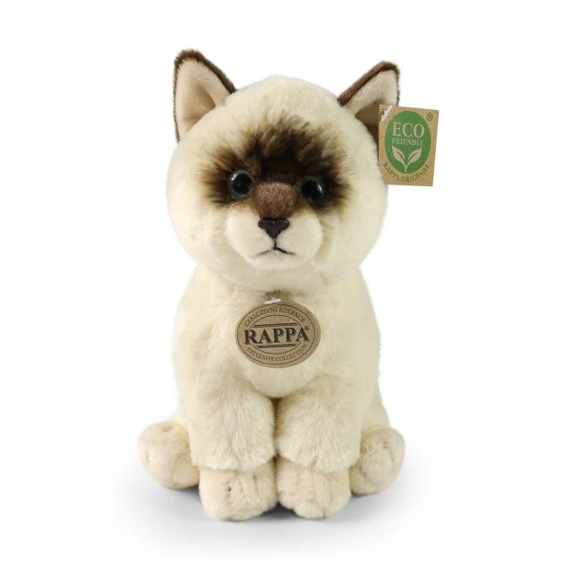 Plush Ragdoll cat sitting 23 cm. Soft Collection series