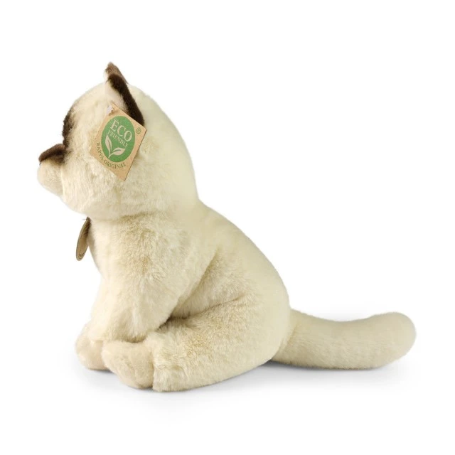 Plush Ragdoll cat sitting 23 cm. Soft Collection series