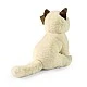 Plush Ragdoll cat sitting 23 cm. Soft Collection series