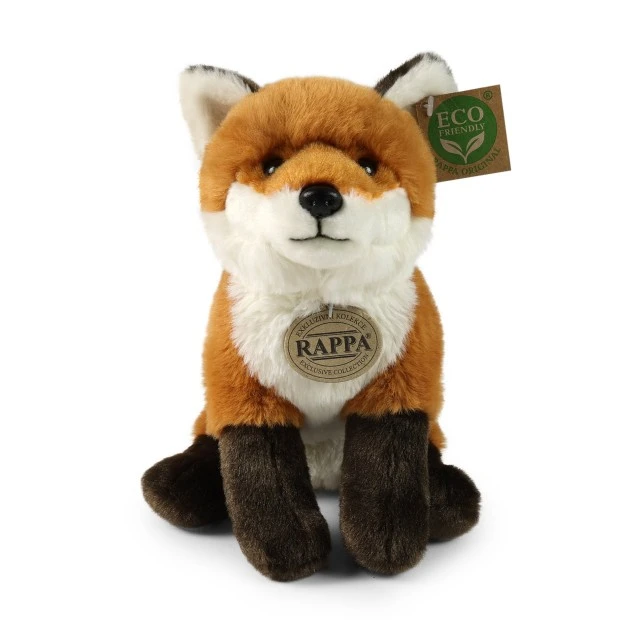 Plush Fox sitting 23 cm. Soft Collection series