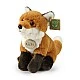Plush Fox sitting 23 cm. Soft Collection series