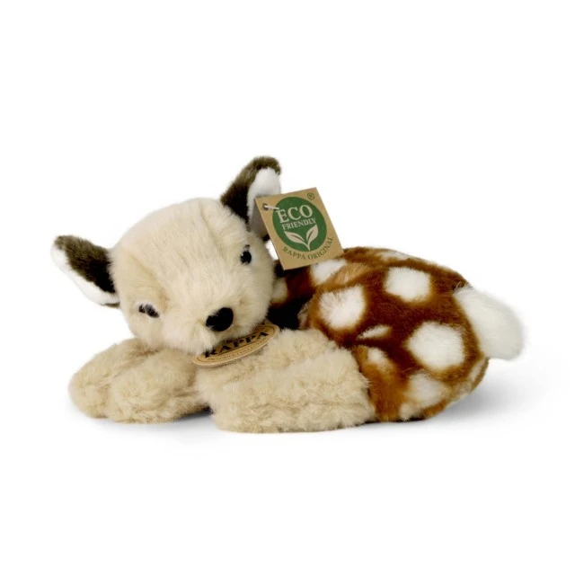 Plush toy Deer lying down 18 cm.