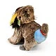 Plush Eco toy Mandrill standing 28 cm.