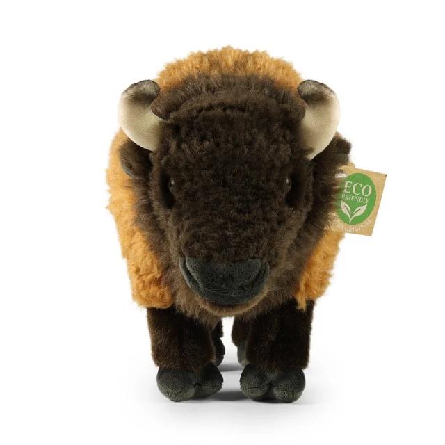 Plush Bison standing 30 cm.