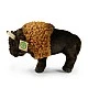 Plush Bison standing 30 cm.