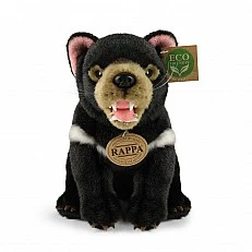 Plush Tasmanian Devil sitting 25 cm.