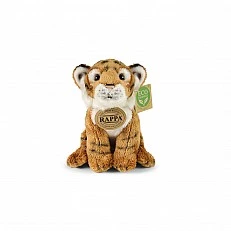 Plush Bengal Tiger sitting 15 cm.