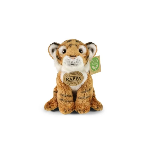 Plush Bengal Tiger sitting 15 cm.