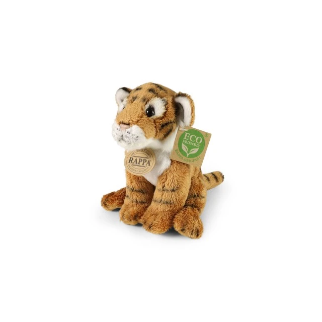 Plush Bengal Tiger sitting 15 cm.