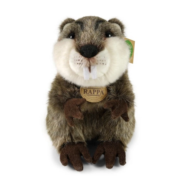 Plush Beaver standing 25 cm.
