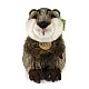 Plush Beaver standing 25 cm.