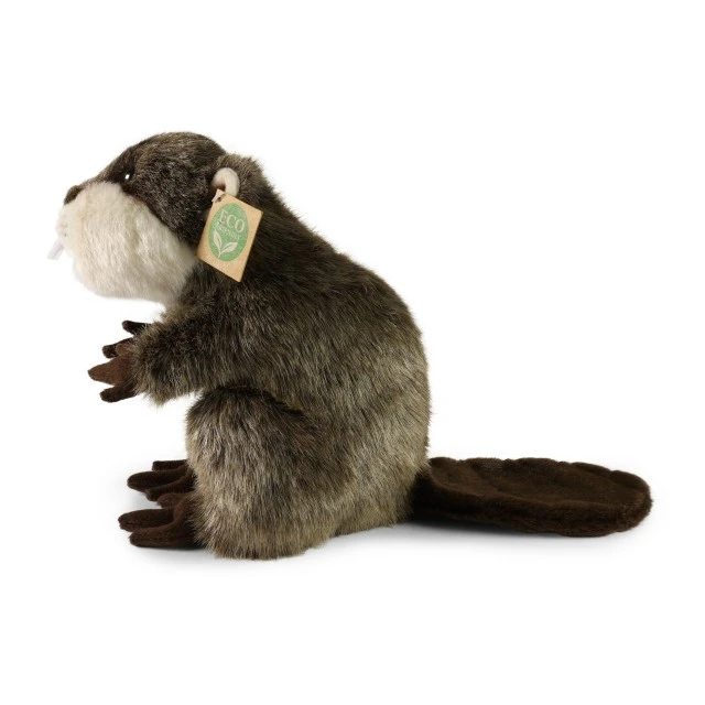 Plush Beaver standing 25 cm.