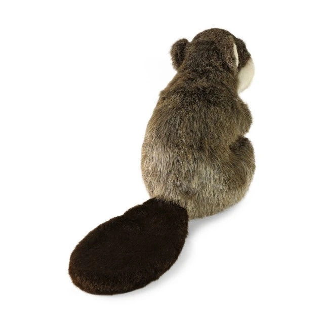 Plush Beaver standing 25 cm.