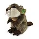 Plush Beaver standing 25 cm.