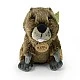 Plush Beaver baby 22 cm. sitting