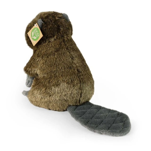 Plush Beaver baby 22 cm. sitting
