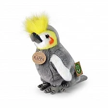 Plush parrot Corella 18 cm.