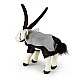 Plush Oryx antelope 28 cm. standing