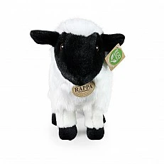 Plush Sheep 27 cm. standing black and white