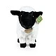 Plush Sheep 27 cm. standing black and white