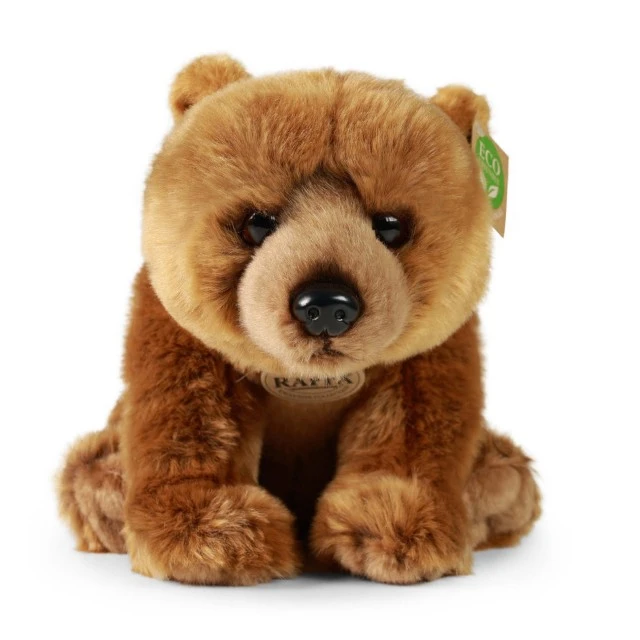 Teddy bear Grizzly 30 cm. sitting series Eco friends