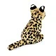Plush Serval 30 cm. sitting series Eco Friends