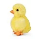 Plush Yellow Newly Hatched Chick 10 cm. Eco Friends series