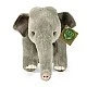 Plush Asian elephant 20 cm. standing Eco Friends series