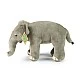 Plush Asian elephant 20 cm. standing Eco Friends series