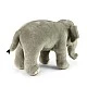 Plush Asian elephant 20 cm. standing Eco Friends series