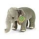 Plush Asian elephant 20 cm. standing Eco Friends series