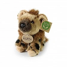 Plush Spotted Hyena Baby 16 cm. sitting series Eco Friends