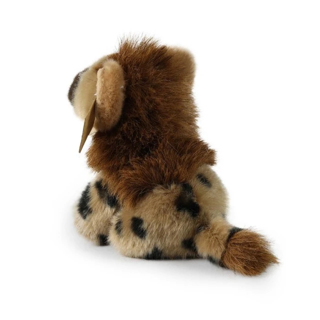 Plush Spotted Hyena Baby 16 cm. sitting series Eco Friends