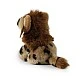 Plush Spotted Hyena Baby 16 cm. sitting series Eco Friends