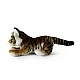 Plush Tiger 45 cm. lying down Eco Friends series