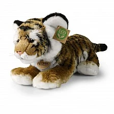 Plush Tiger 45 cm. lying down Eco Friends series