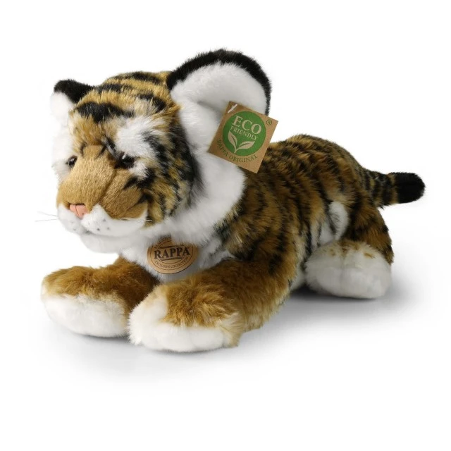 Plush Tiger 45 cm. lying down Eco Friends series