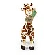 Plush Giraffe baby 23 cm. standing series Eco friends