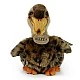 Plush Brown Duck 19 cm. Eco Friends series