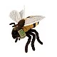Plush Bee 20 cm. Eco Friends series