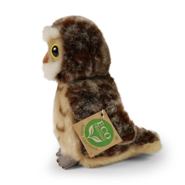Plush Little Owl 16 cm. Eco Friends series