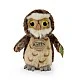 Plush Little Owl 16 cm. Eco Friends series