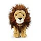 Plush Lion 28 cm. standing series Eco Friends