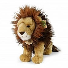 Plush Lion 28 cm. standing series Eco Friends
