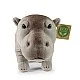 Plush Hippo 32 cm. standing series Eco Friends